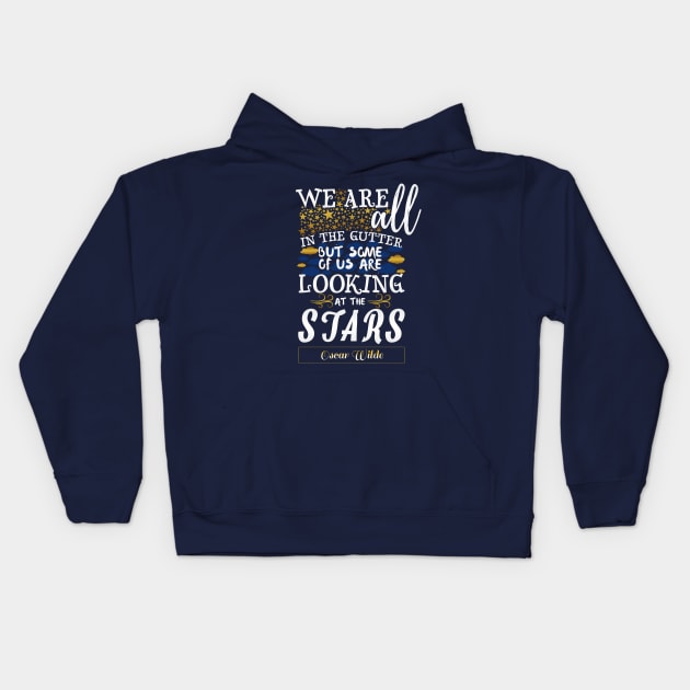 Stars Kids Hoodie by JaneAustenaOffice1